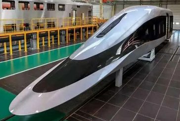 620公里時(shí)速高溫超導(dǎo)高速磁浮樣車下線了！